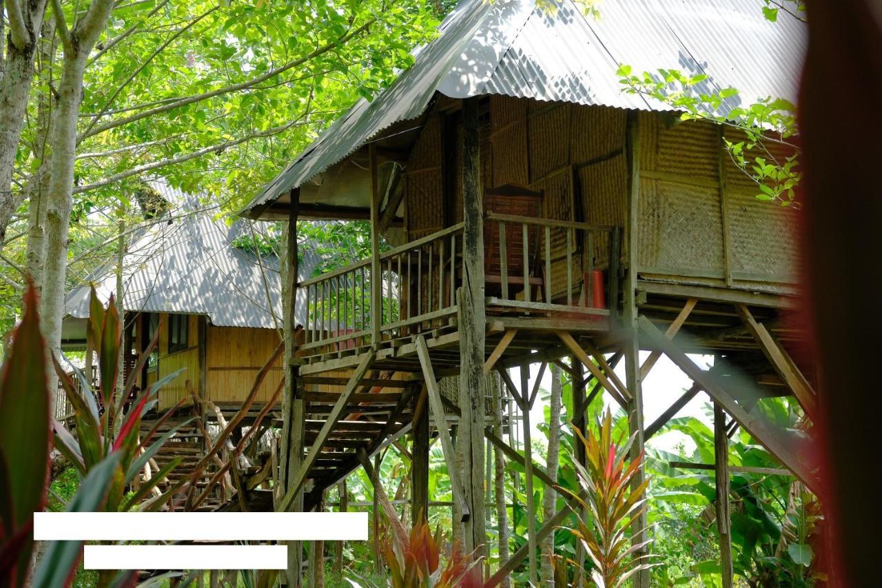 Villa Sunny Field Eco Stilt House à Cat Tien Extérieur photo